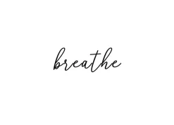 Outlet Hannun Affiche Breathe