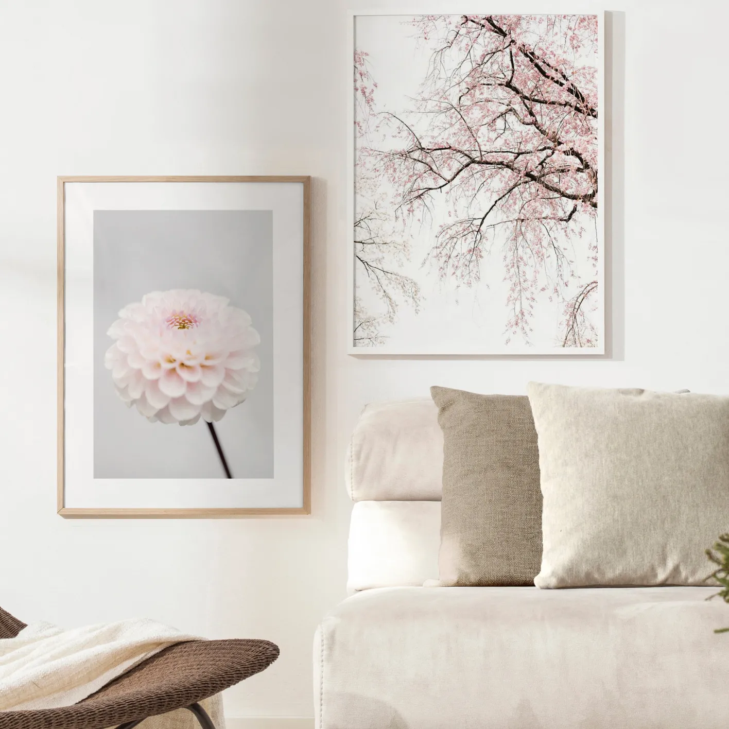 New Hannun Affiche Fleur de Cerisier