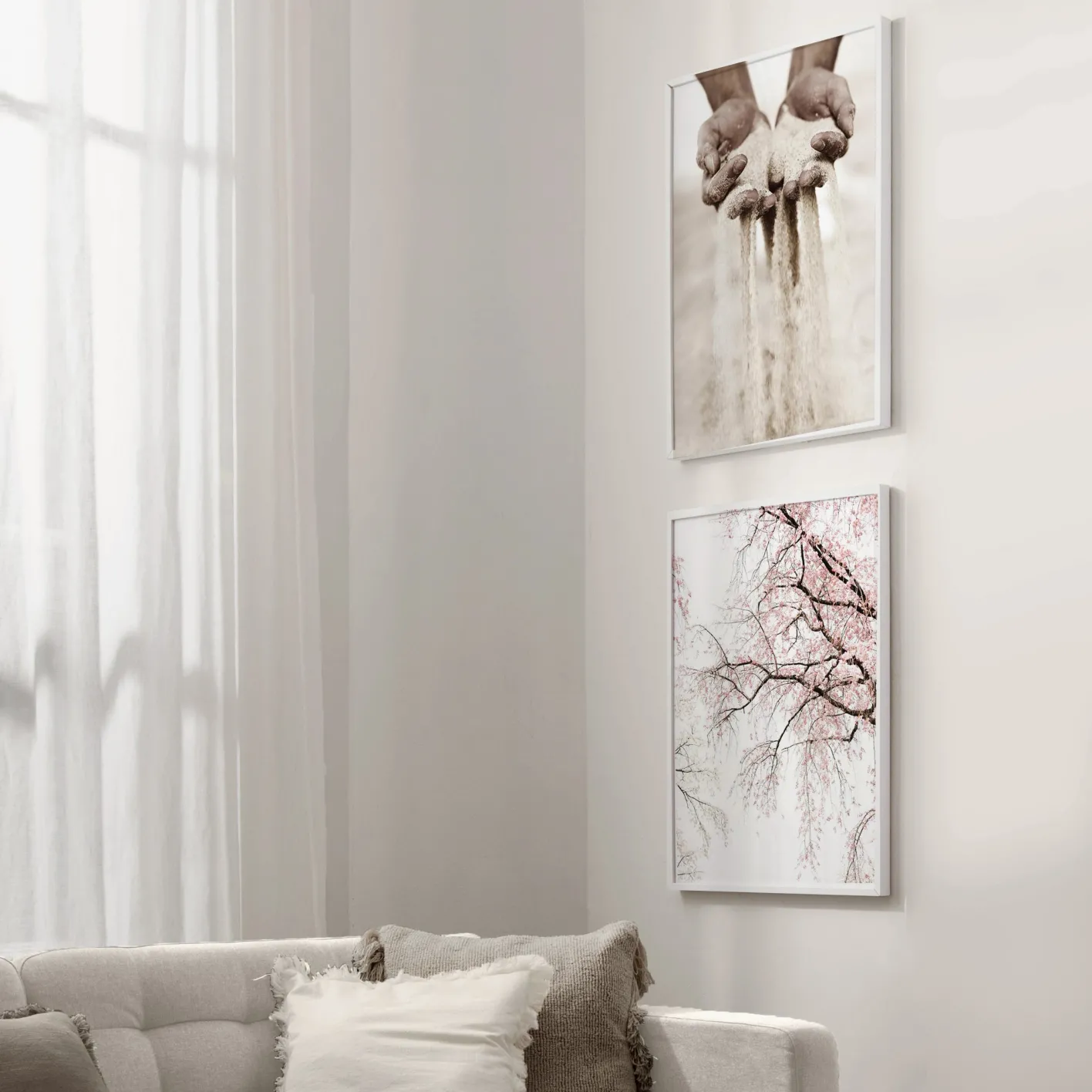 New Hannun Affiche Fleur de Cerisier