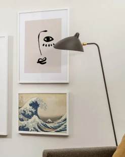 Fashion Hannun Affiche La Grande Vague de Kanagawa