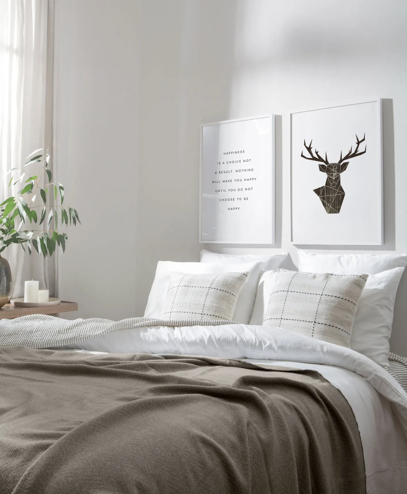 New Hannun Affiche Ombre de Cerf