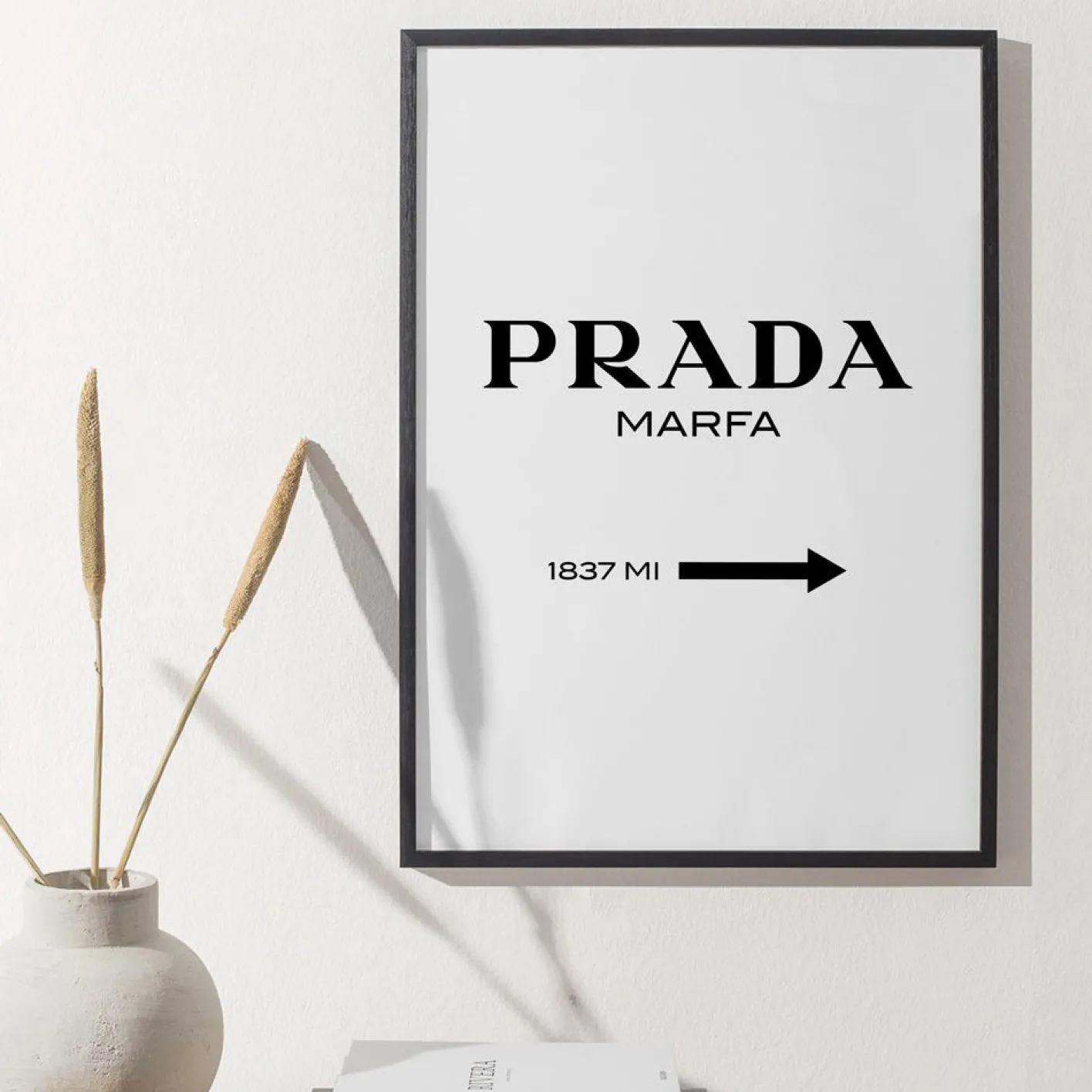 Discount Hannun Affiche Prada