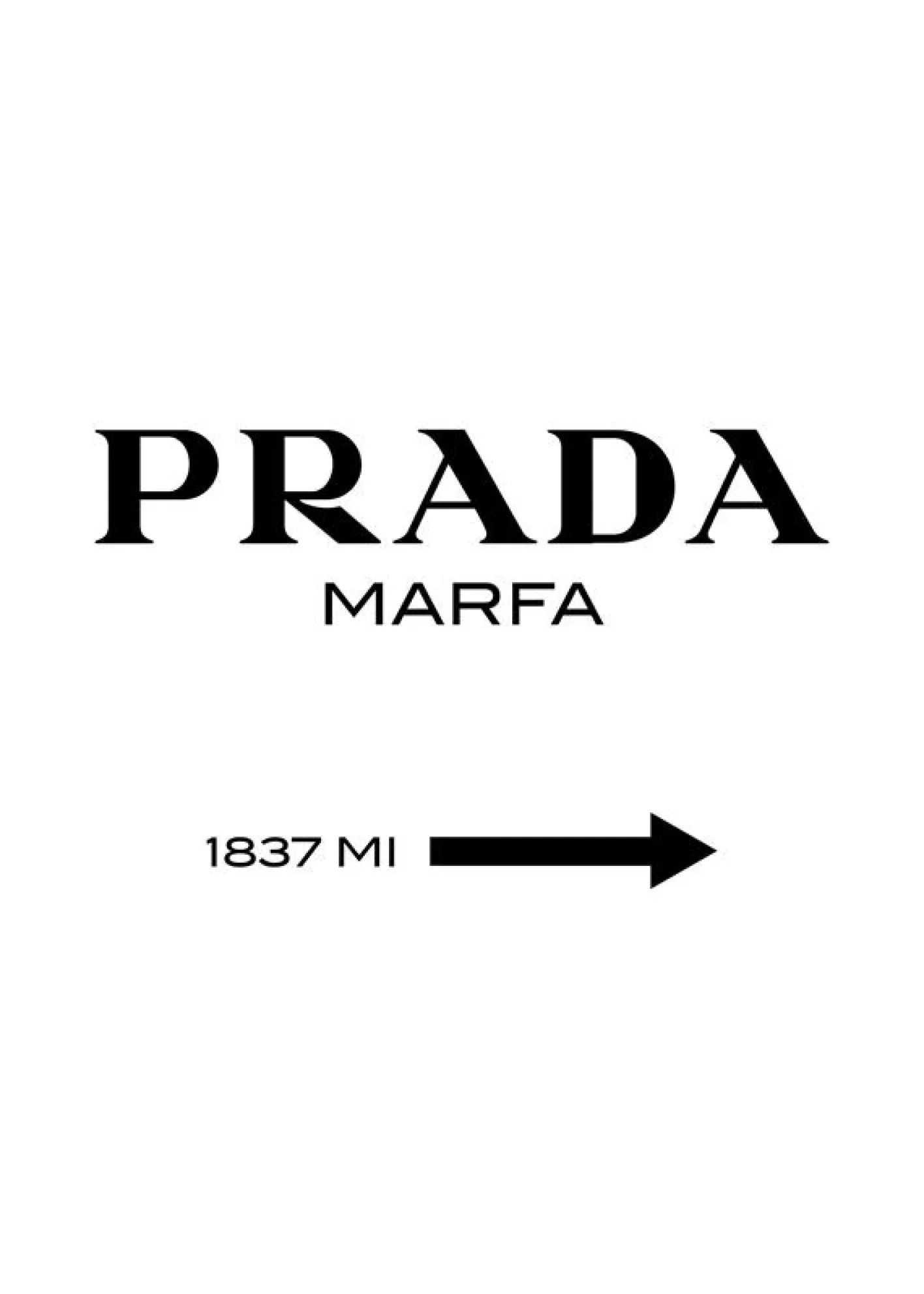 Discount Hannun Affiche Prada