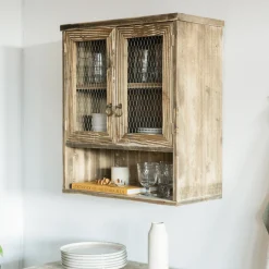 Cheap Hannun Armoire Idrissa Noyerrustique
