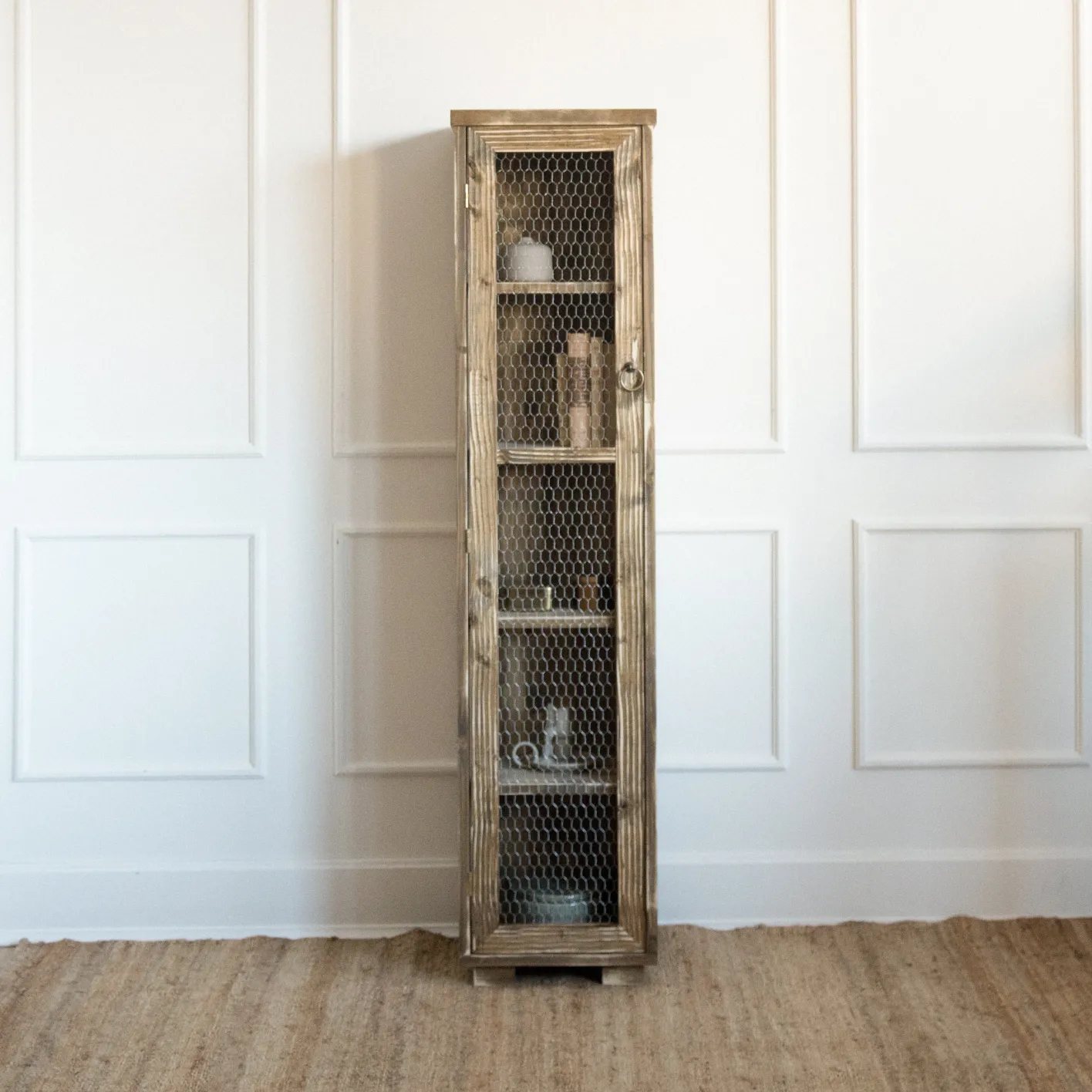 Flash Sale Hannun Armoire étroite Adar Noyerrustique