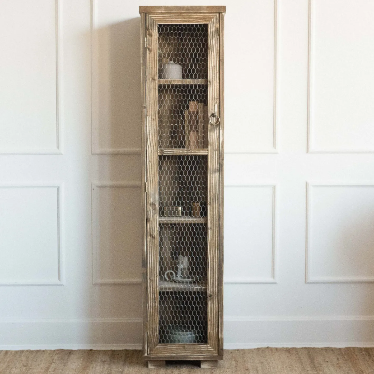 Flash Sale Hannun Armoire étroite Adar Noyerrustique