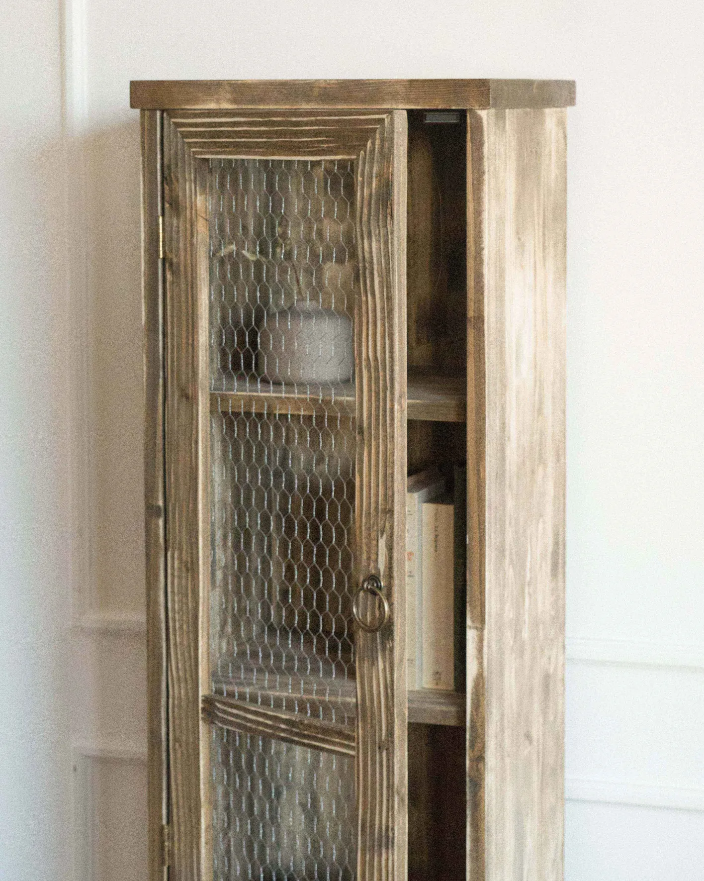 Flash Sale Hannun Armoire étroite Adar Noyerrustique