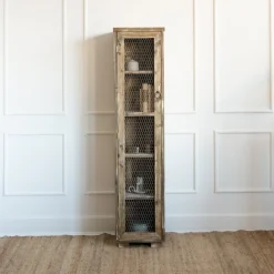 Flash Sale Hannun Armoire étroite Adar Noyerrustique
