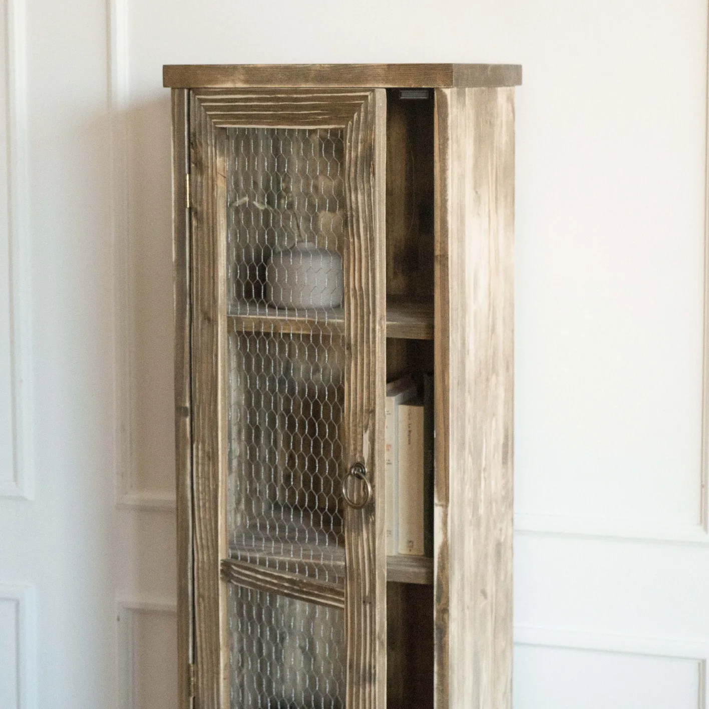 Flash Sale Hannun Armoire étroite Adar Noyerrustique