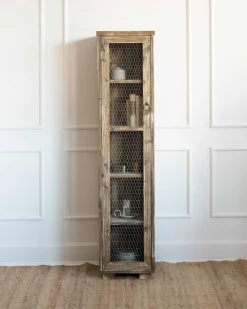 Flash Sale Hannun Armoire étroite Adar Noyerrustique