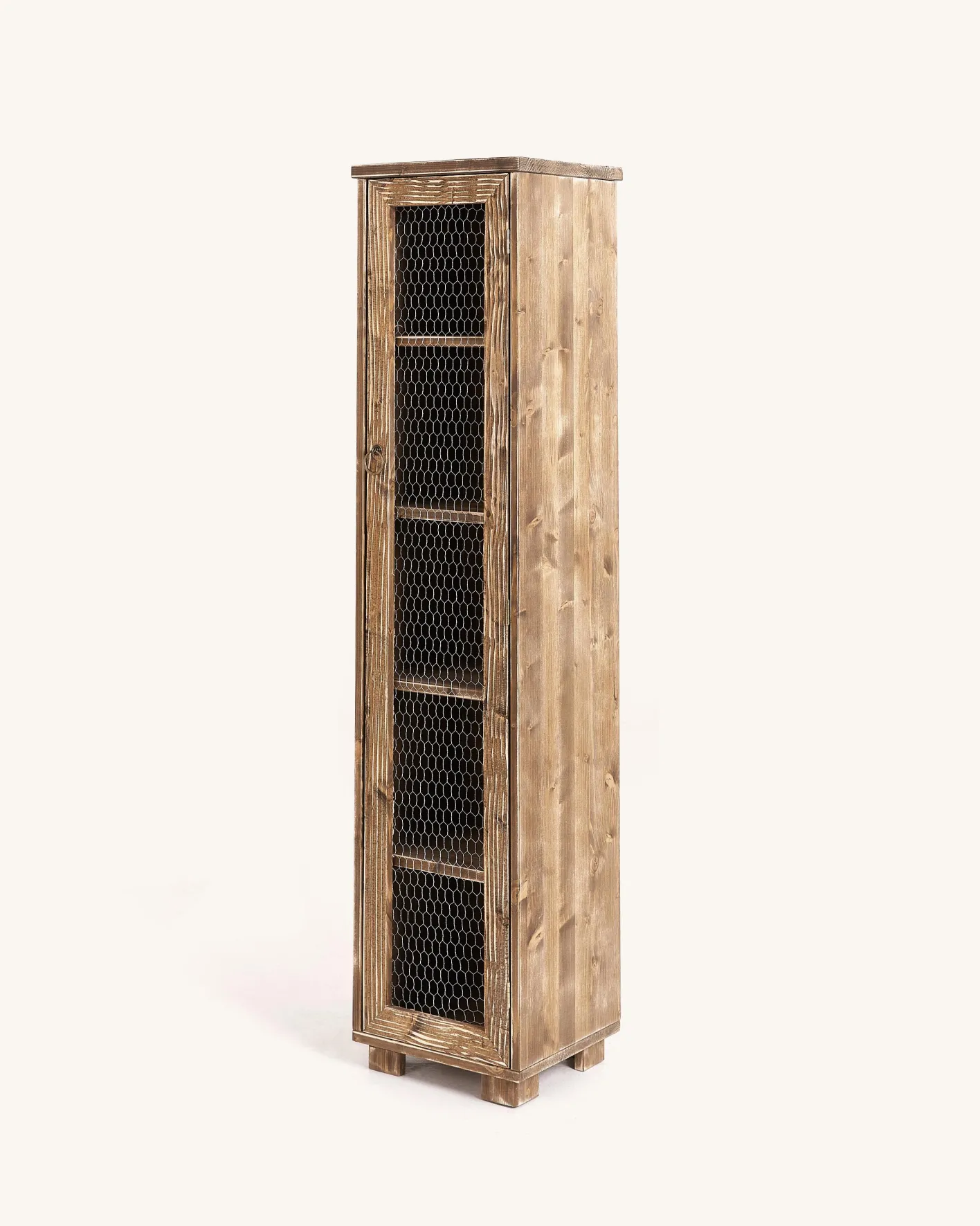 Flash Sale Hannun Armoire étroite Adar Noyerrustique