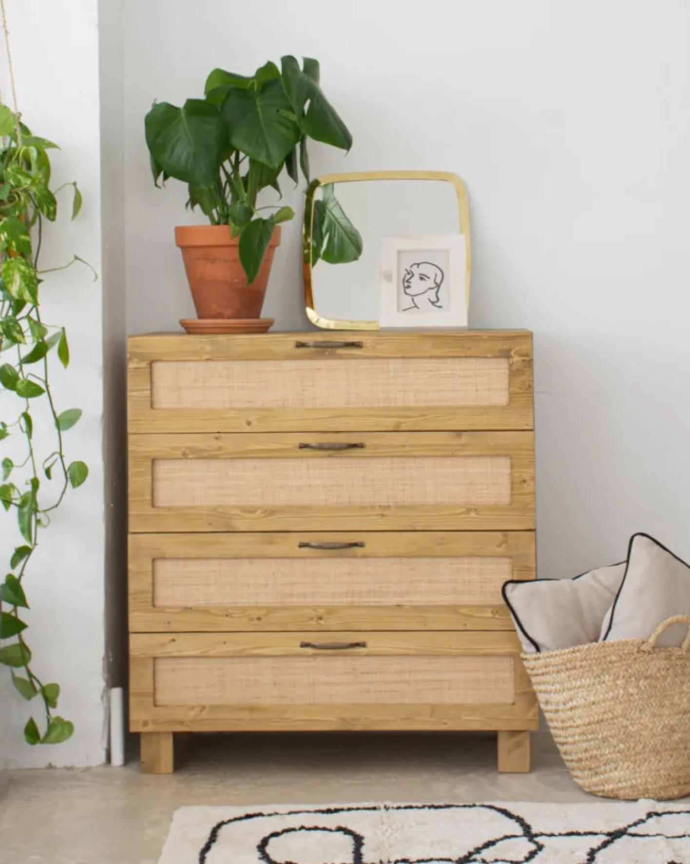 New Hannun Commode 4 tiroirs Marnie