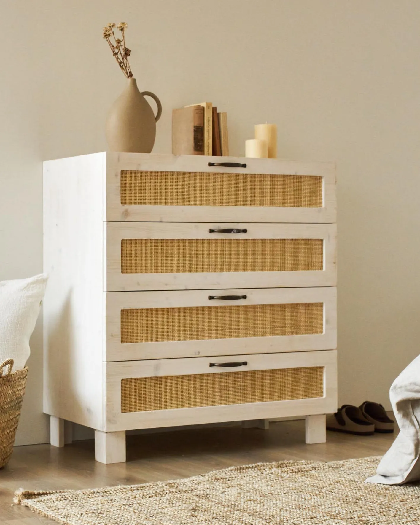 Store Hannun Commode 4 tiroirs Tayen