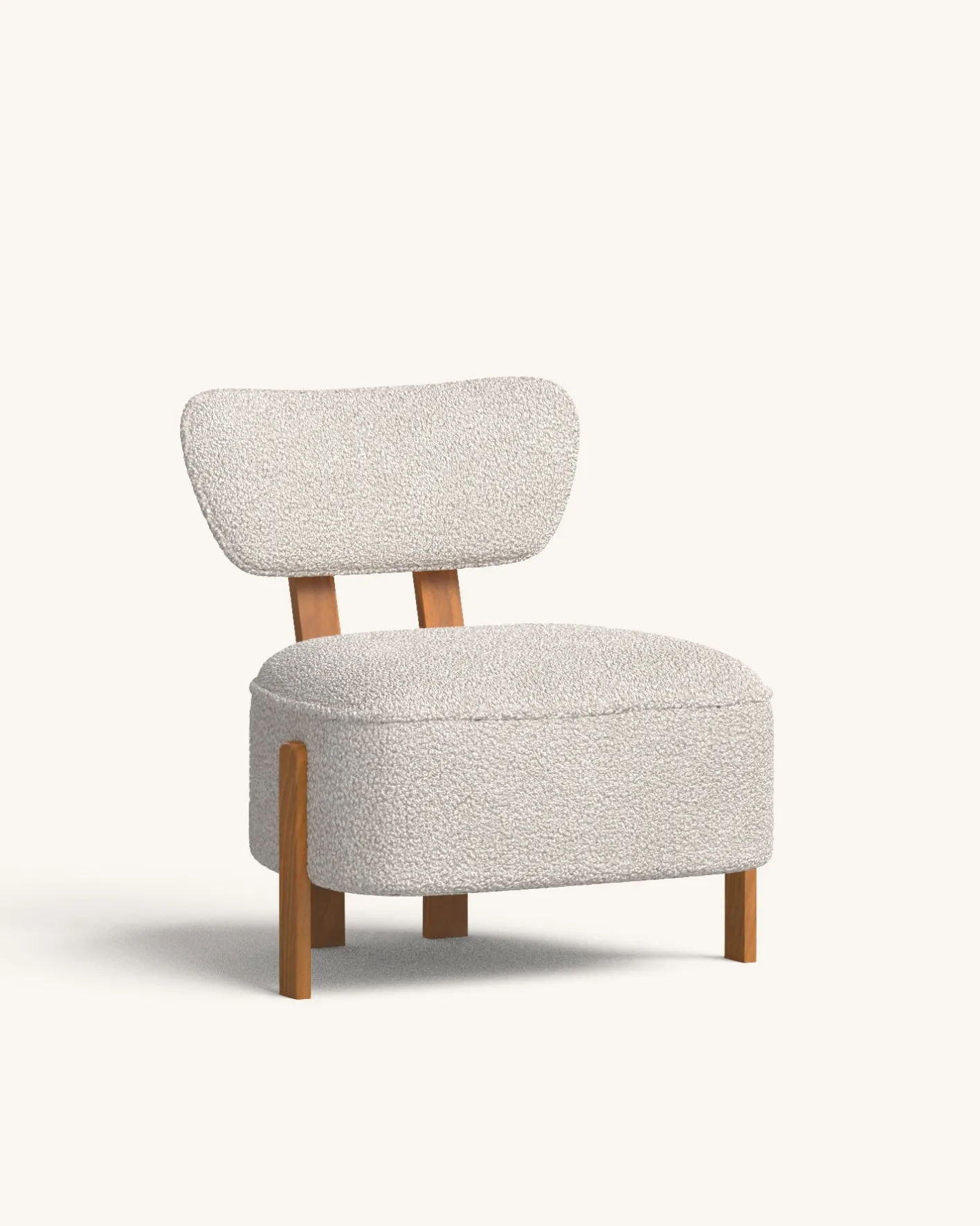 Fashion Hannun Fauteuil Colin Blanc