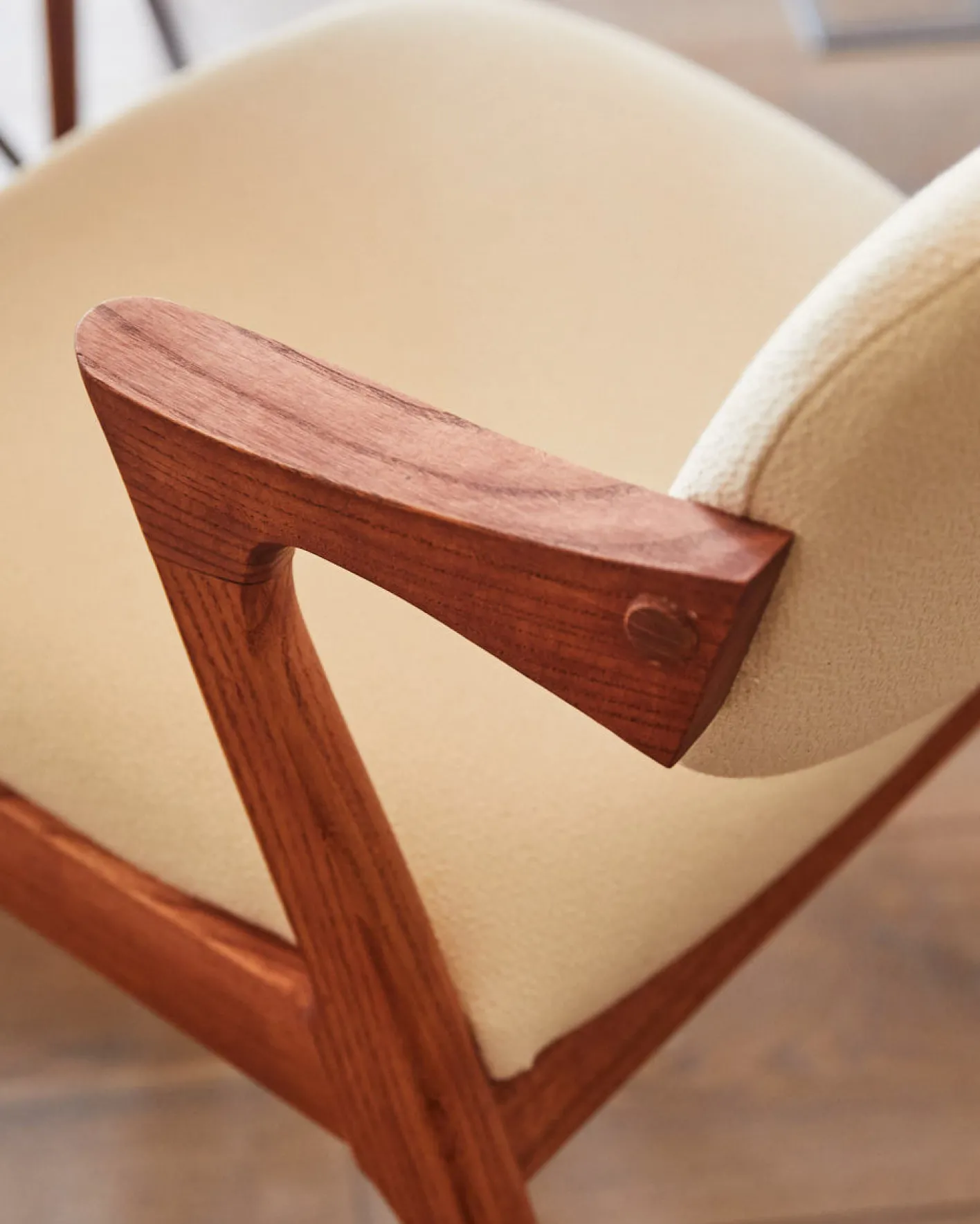 Hot Hannun Fauteuil Kimora Frêneacajou