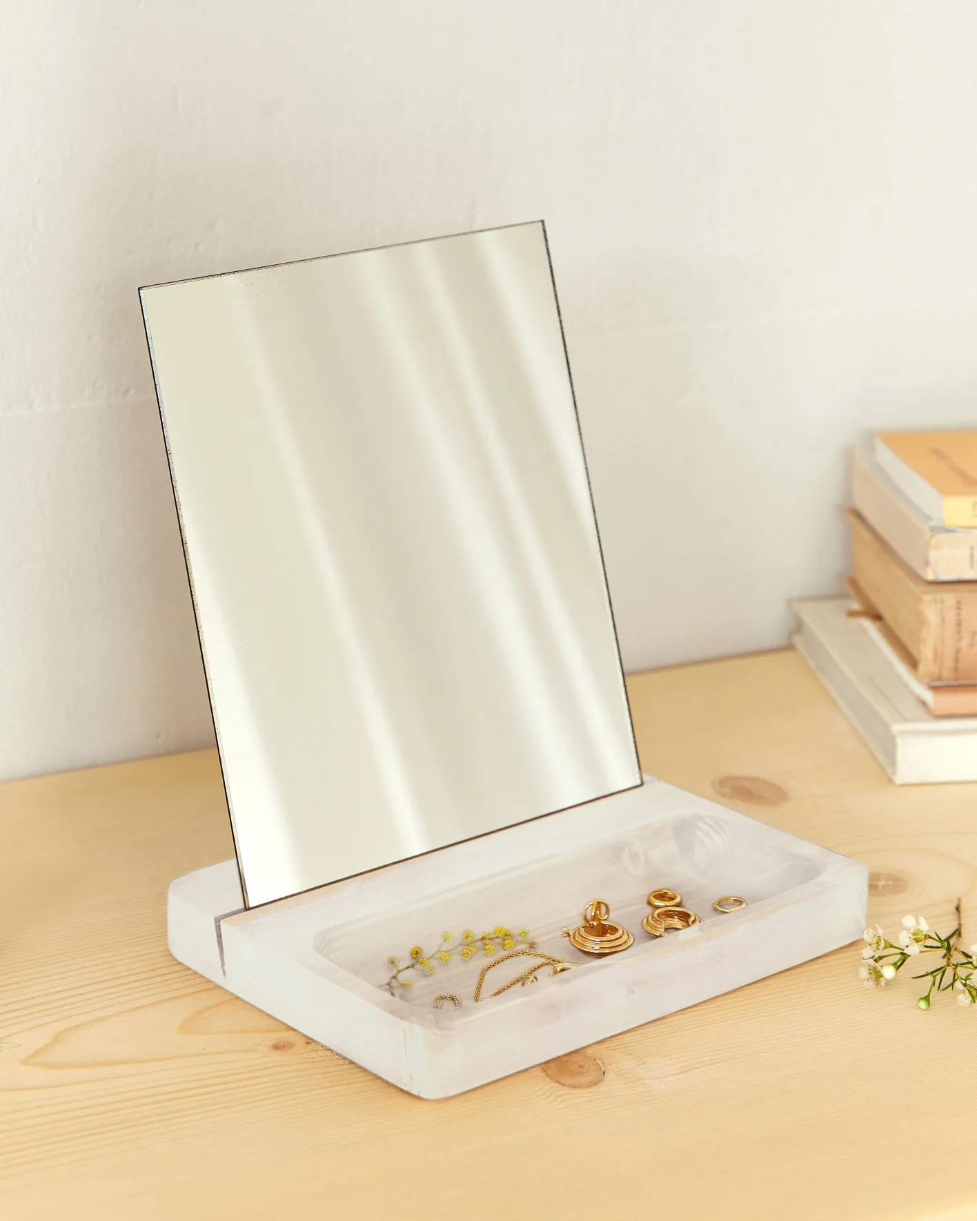 Best Hannun Miroir de coiffeuse pour bijoux Romy