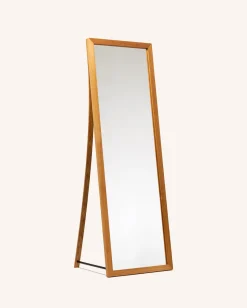 Hot Hannun Miroir Framed Chêne
