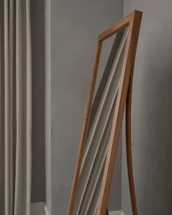 Hot Hannun Miroir Framed Chêne