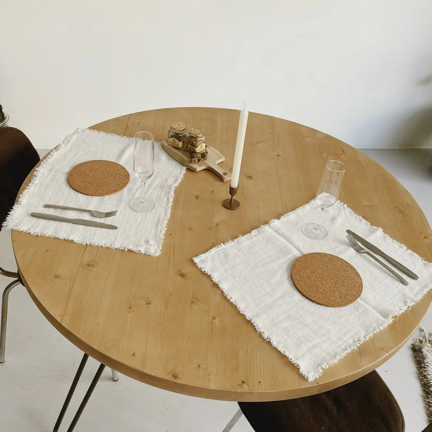 Outlet Hannun Table à manger ronde Klevon