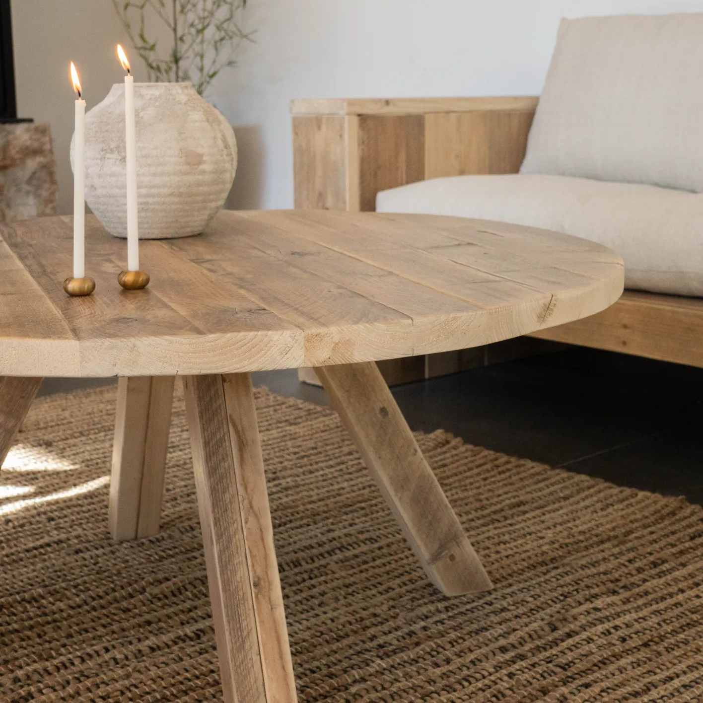 Sale Hannun Table basse ronde Amber