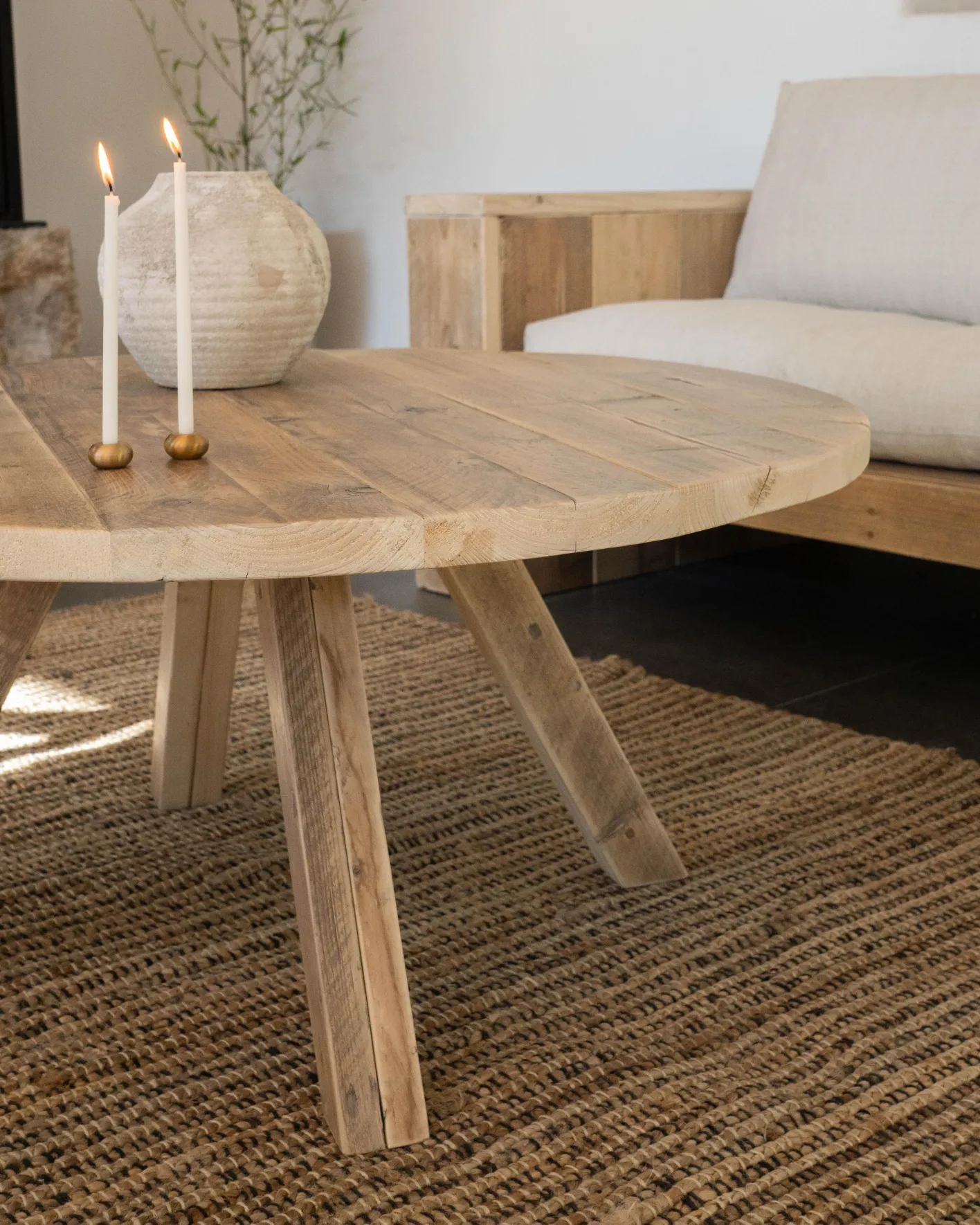 Sale Hannun Table basse ronde Amber