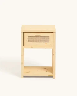 Cheap Hannun Table de chevet avec tiroir Marnie