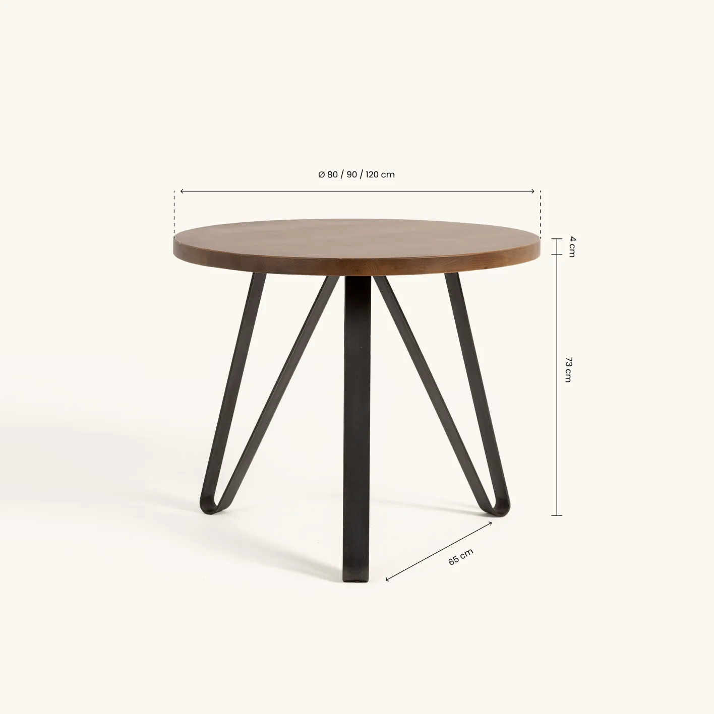 Best Sale Hannun Table ronde Wanda