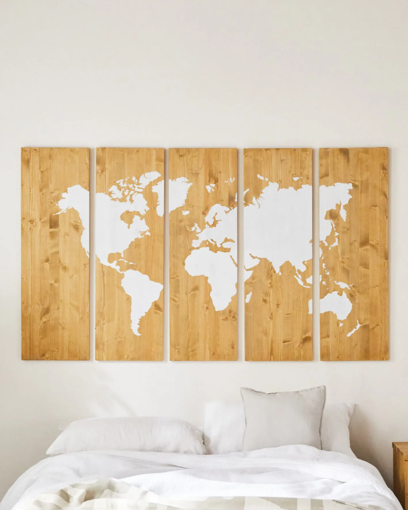 Flash Sale Hannun Tableau carte du monde Leles