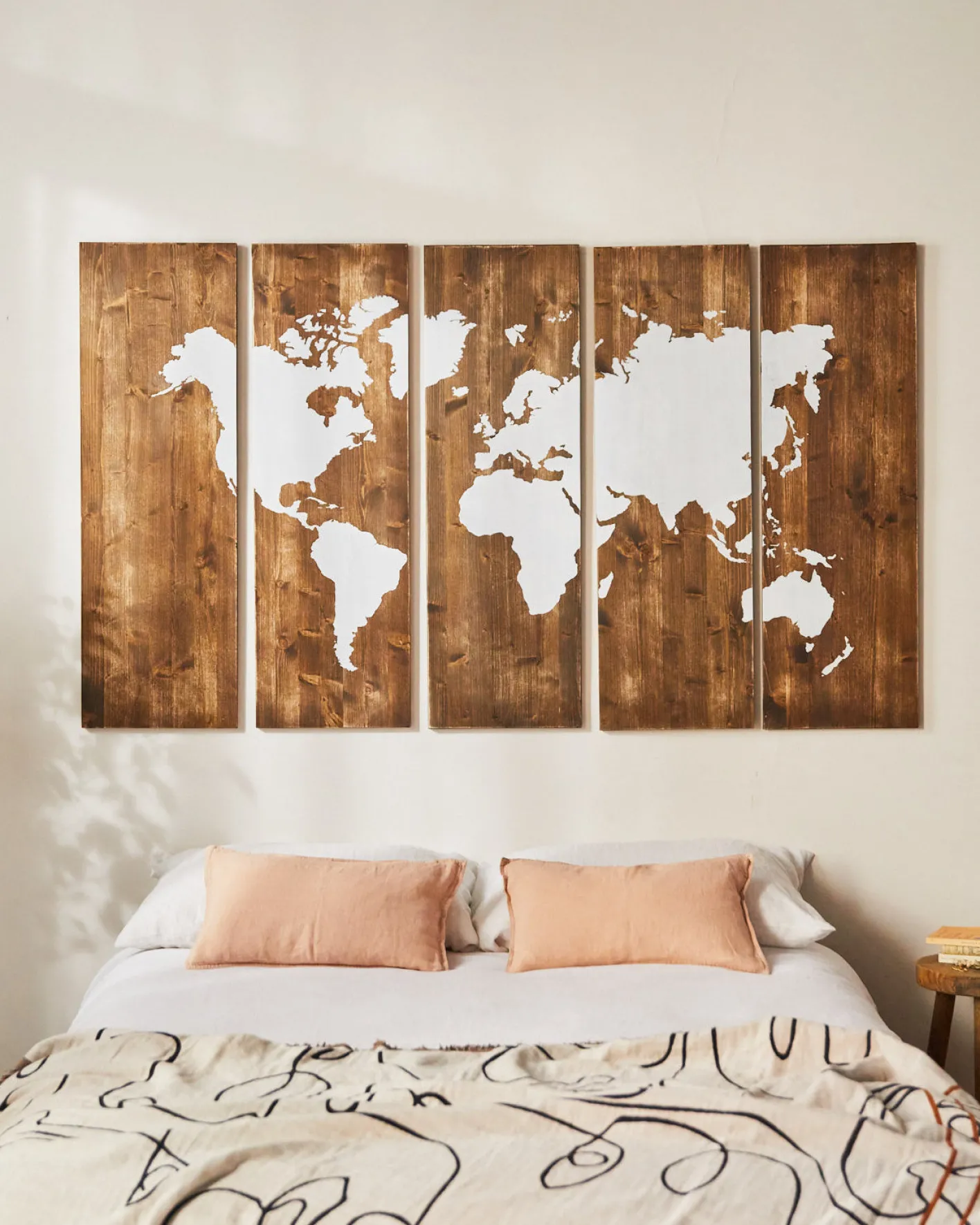 Flash Sale Hannun Tableau carte du monde Leles